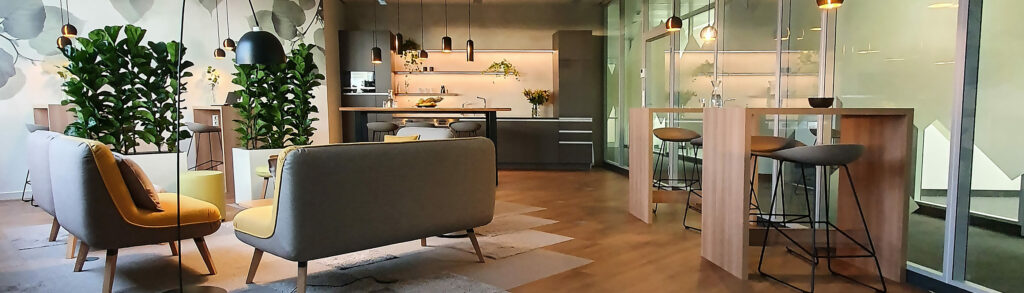 Multi­funk­tio­nales Open Office für Siemens