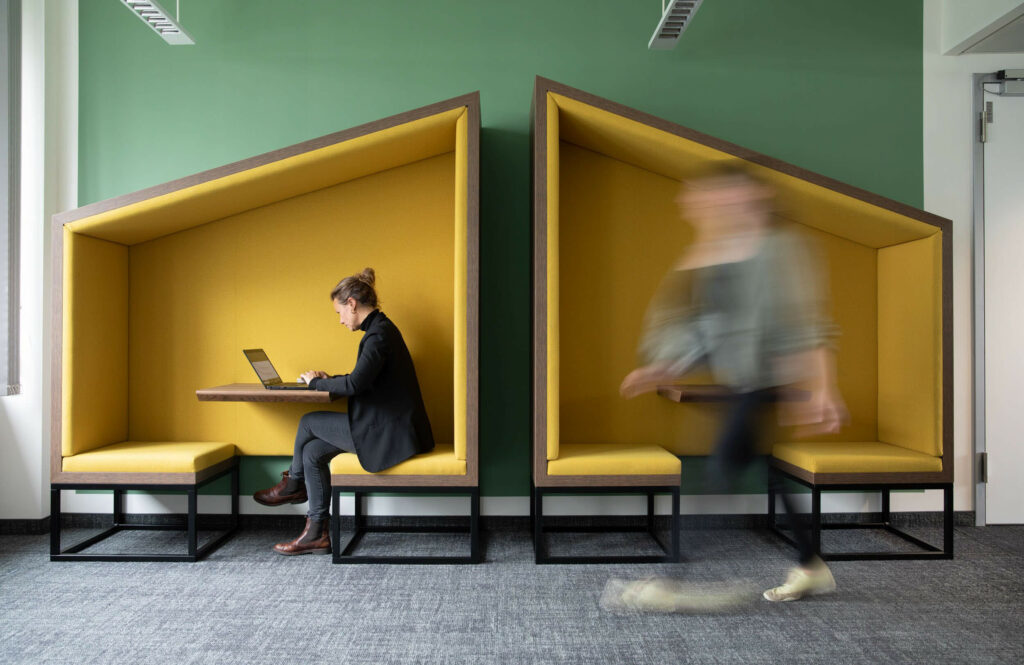 Ein New-Work-Space für zwei Konzern-Töchter