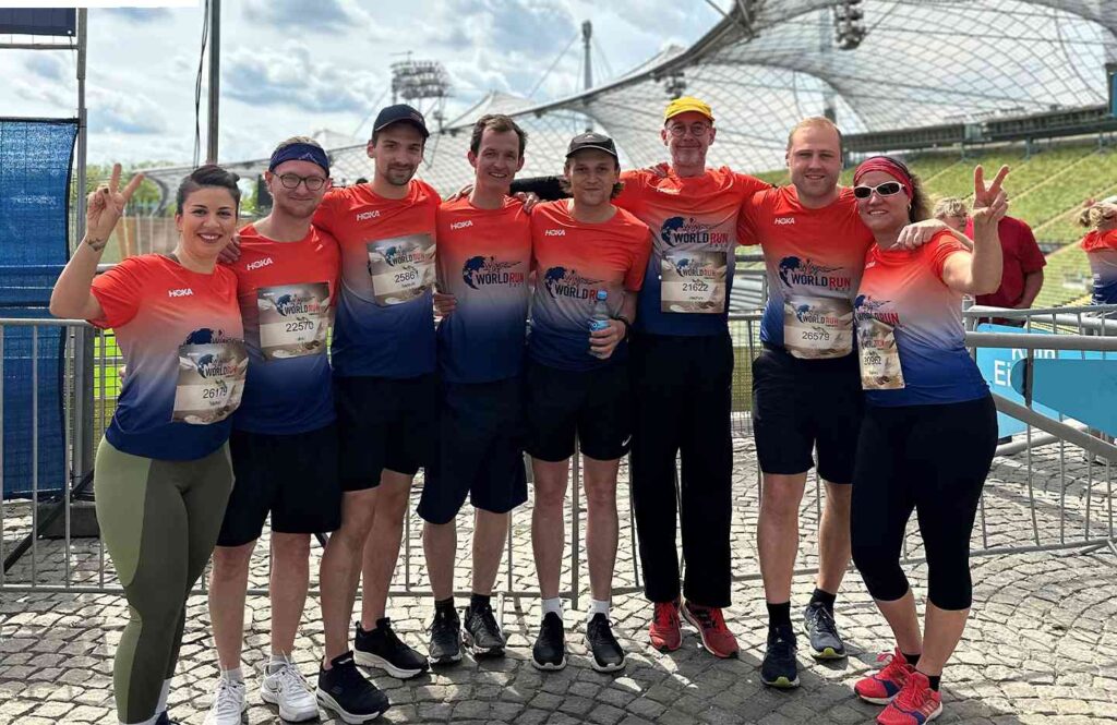 rheform-Team beim „Wings for Life World Run 2023“