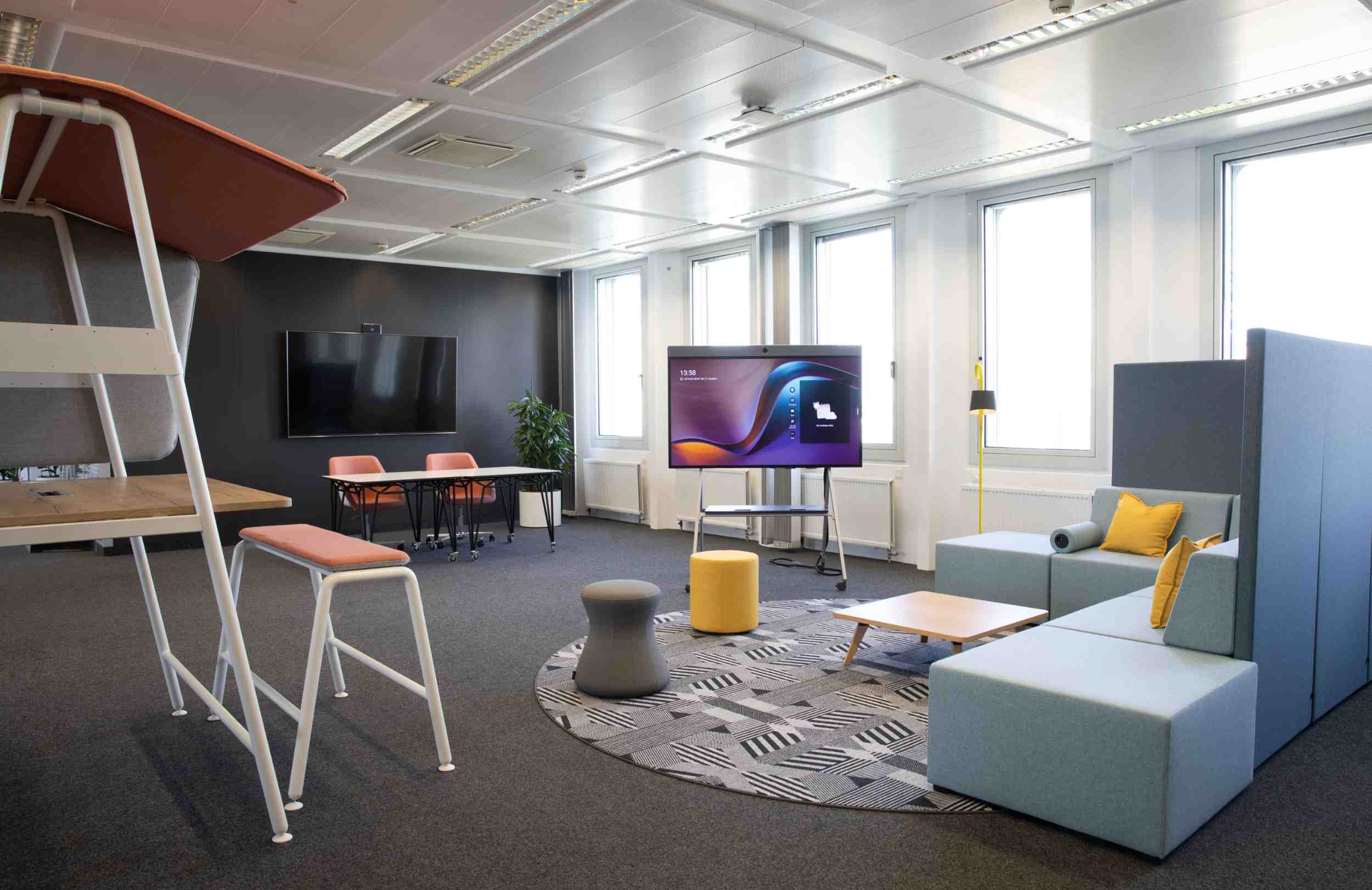 new-work-event - rheform-workplace-innovation-new-work-fuer-siemens-leiter-und-sofalandschaft