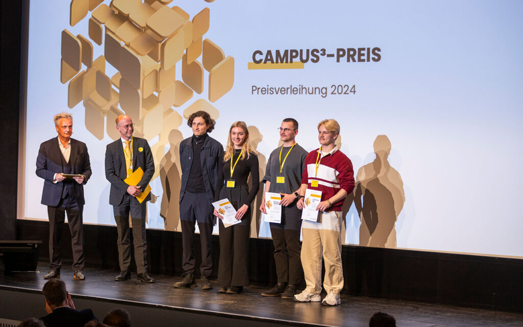Die campus³-Preis­ver­lei­hung 2024