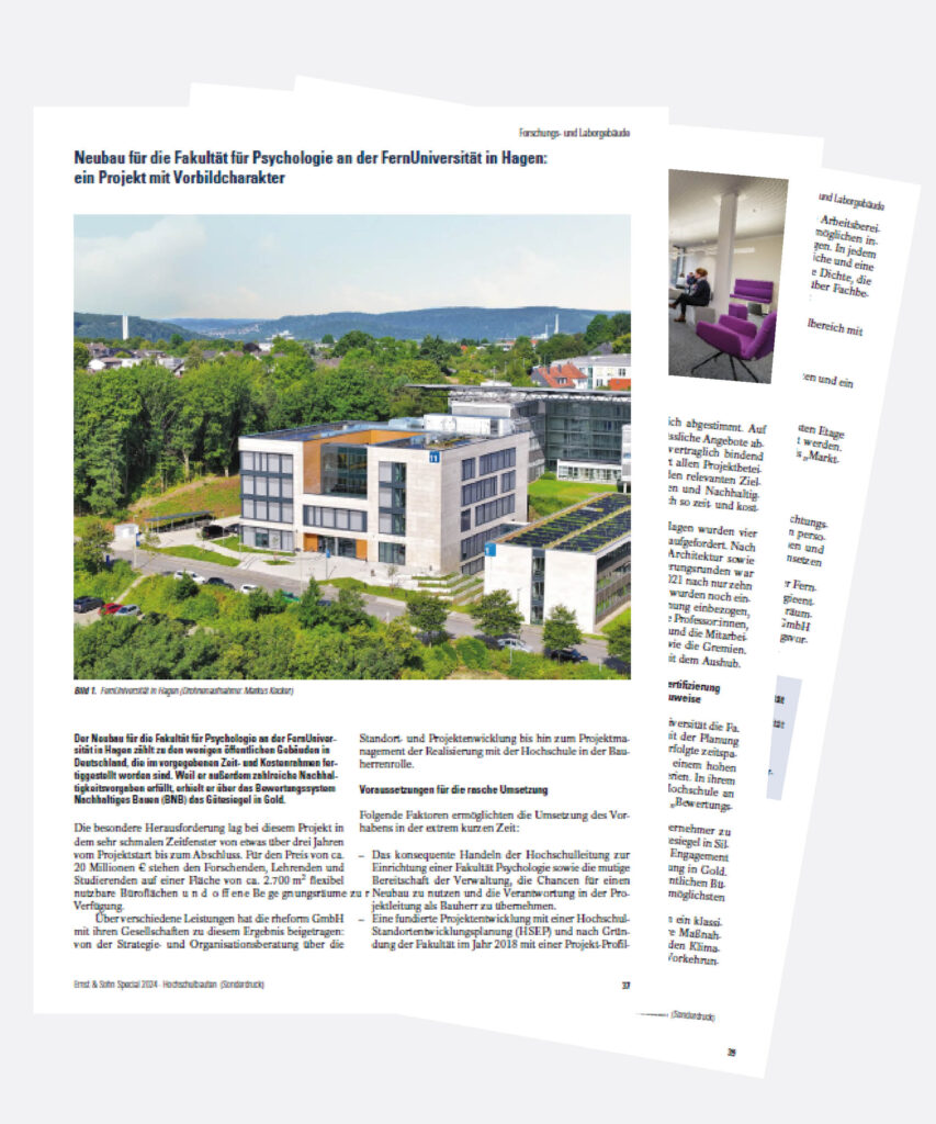 Fern­Uni­ver­sität Hagen Neubau Psycho­logie