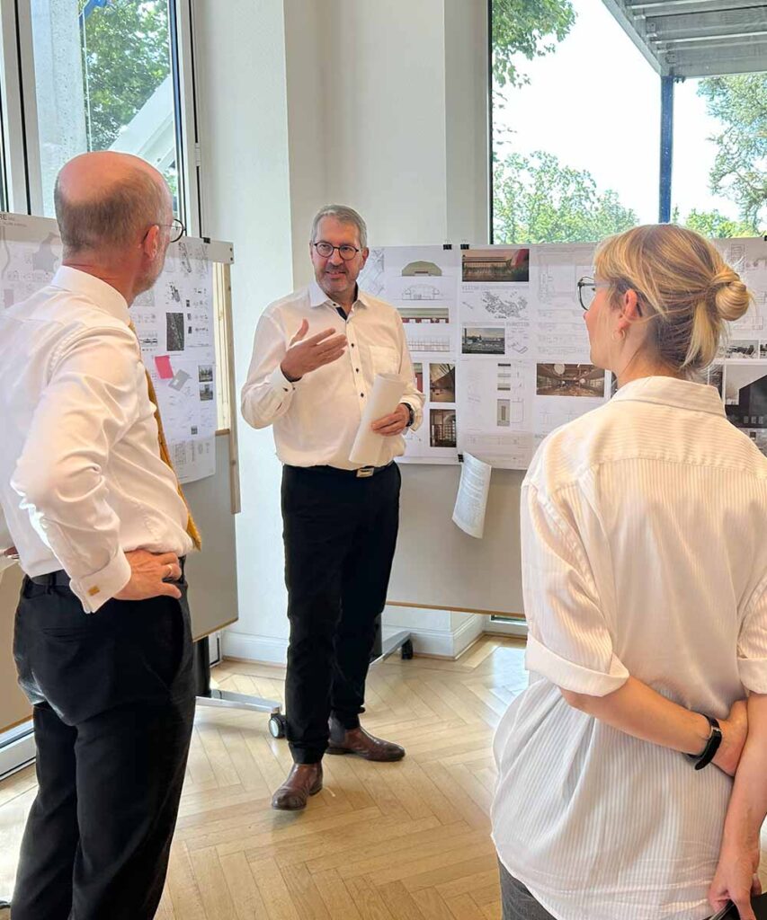 Jury­sit­zung zum campus³-Preis 2025 in Bonn
