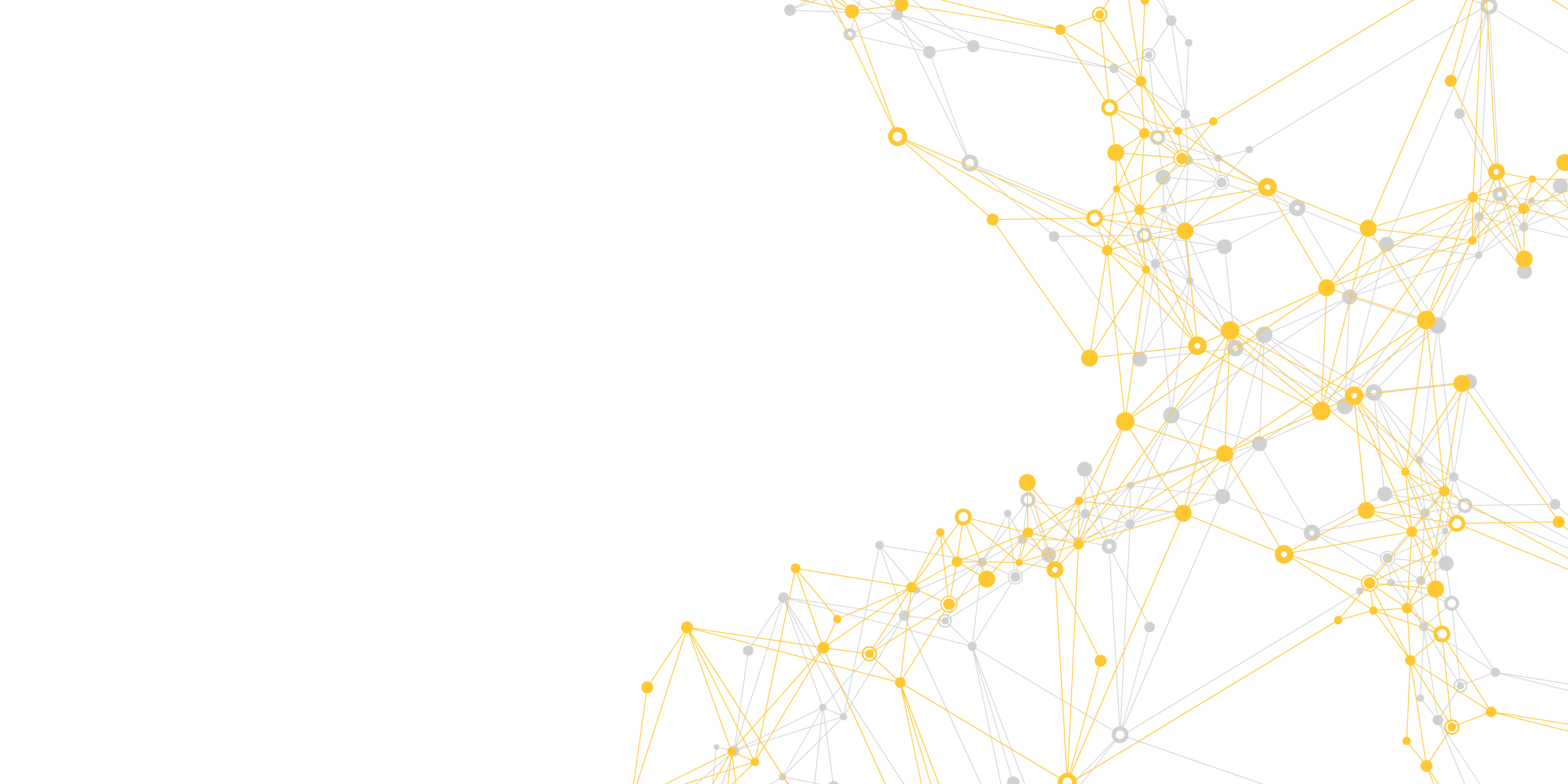 Data-Lab-Datenanalyse-Tools-rheform: Zeigt gelbe und graue Datenpuntke, ineinander verschränkt