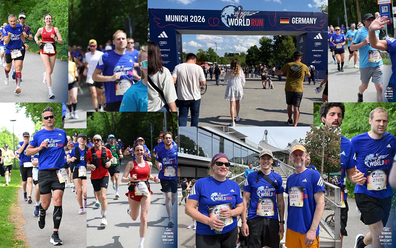 Wings-for-Life-World-Run-2026: Bilder des Team rheform beim Laufen